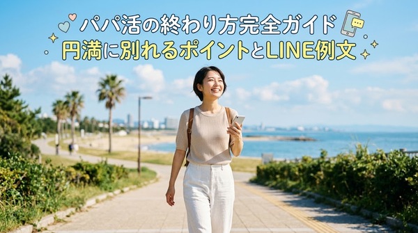 パパ活の終わり方完全ガイド|円満に別れるポイントとLINE例文